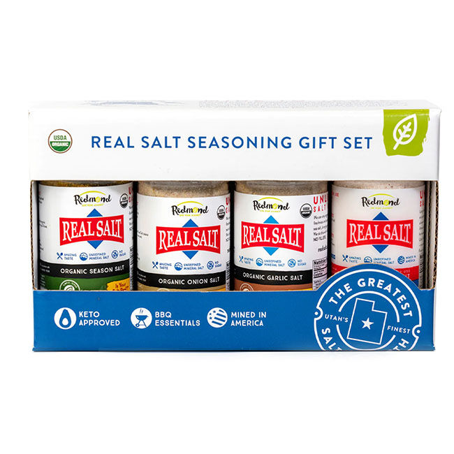 Redmond Life Real Salt Organic Seasoning Gift Set - 4-Piece Set image number null