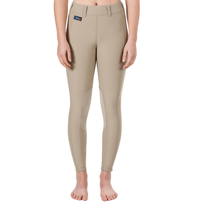 Irideon Women's Issential Low Rise Riding Tight - Classic Tan image number null