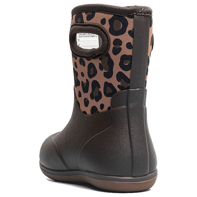BOGS Baby Classic Boots - Chocolate Leopard image number null