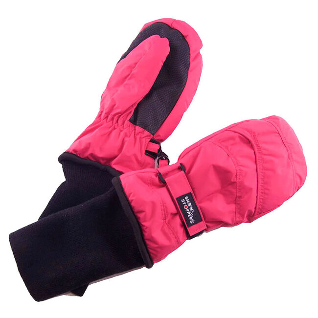 SnowStoppers Kids' Original Extended Cuff Mittens - Fuchsia image number null