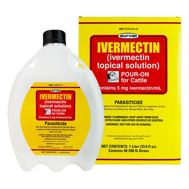 Durvet Ivermectin Pour-On image number null