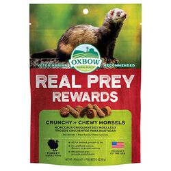 Oxbow Animal Health Real Prey Rewards Ferret Treats - Turkey Recipe - 3 oz