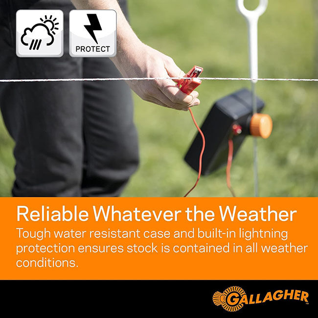 Gallagher S12 Lithium Solar Fence Energizer image number null