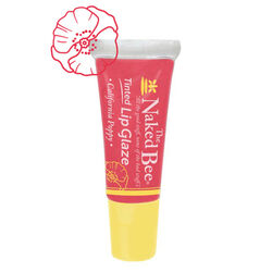 The Naked Bee Tinted Lip Glaze - California Poppy - 9 mL