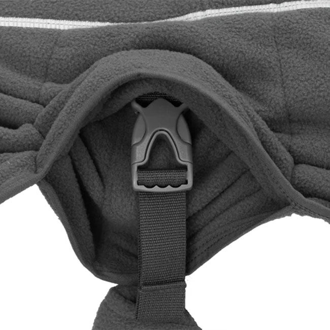 Ruffwear Climate Changer Fleece Vest - Basalt Gray image number null