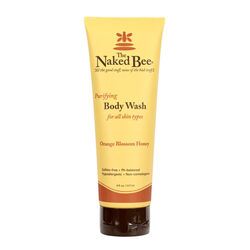 Naked Bee Orange Blossom Honey Purifying Body Wash - 8 oz