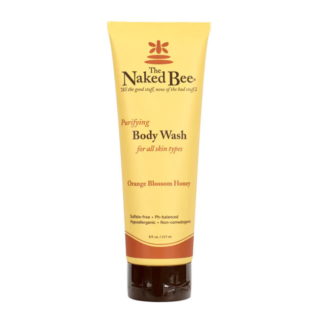 Naked Bee Orange Blossom Honey Purifying Body Wash - 8 oz image number null