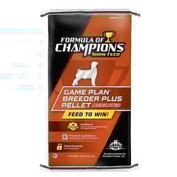 Kalmbach Feeds Formula of Champions Game Plan Breeder Plus Pellets - 50 lb