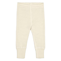 Ruskovilla Baby 100% Organic Merino Wool Pants - Natural