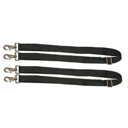 Roma 2-Clip Elastic Leg Straps