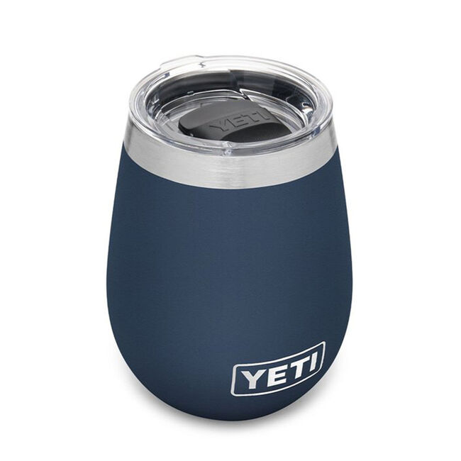 YETI Rambler 10 oz Wine Tumbler with Magslider Lid - Navy image number null