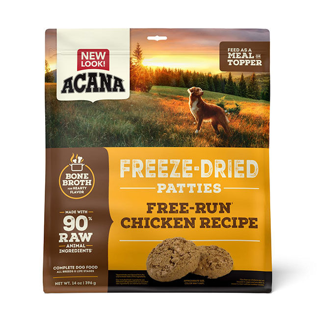 ACANA Freeze-Dried Dog Food Patties - Free-Run Chicken image number null