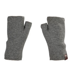 Back on Track Ash Knitted Wrist Gaiters - Grey