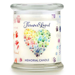 Pet House Candle Jar - Furever Loved