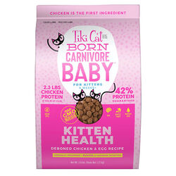 Tiki Cat Baby Born Carnivore Food - Kitten Health: Deboned Chicken & Egg Recipe