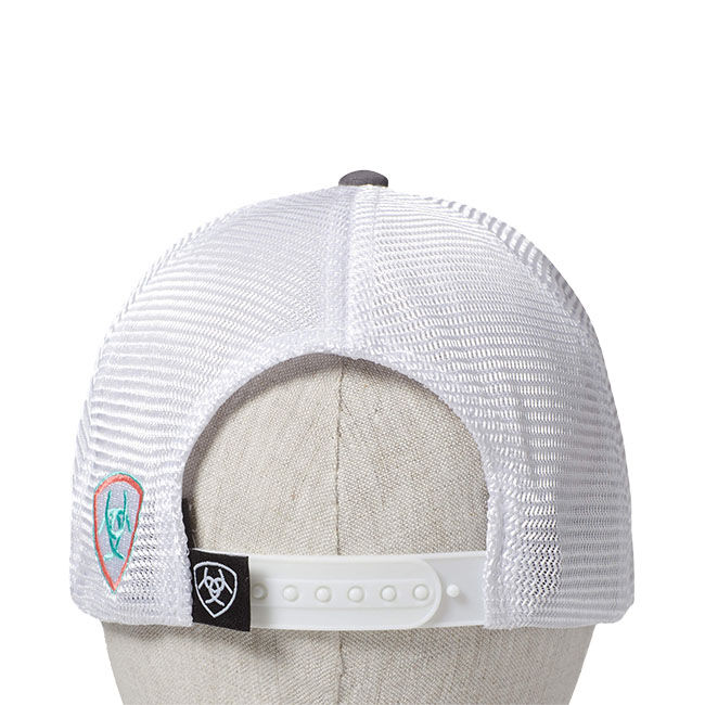 Ariat Women's Aztec Logo Snapback Cap - Grey image number null