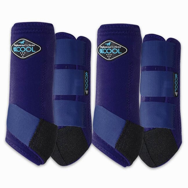 Professional's Choice 2XCool Sports Medicine Boots Value 4 Pack - Navy image number null