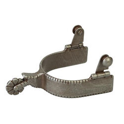 Weaver Men's Spurs with Plain Buffed Brown Band