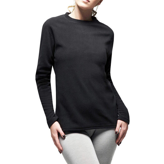 Heat Holders Women's Maria Original Base Layer Top - Black image number null