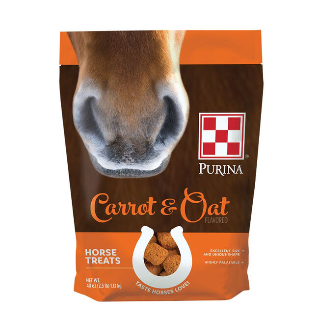 Purina Mills Carrot and Oat Horse Treats image number null