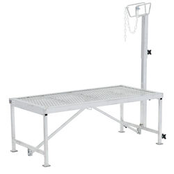 Weaver Livestock Aluminum Trimming Strand with Adjustable Wire Cheek Headpiece