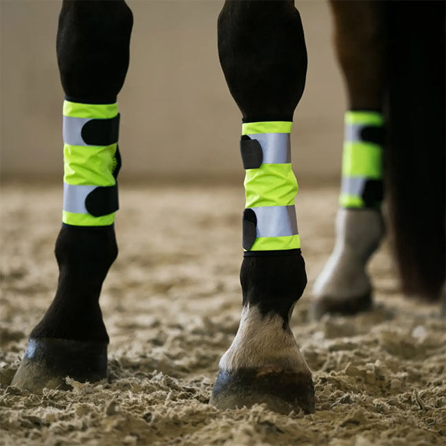 Horze Reflective Leg Wraps image number null