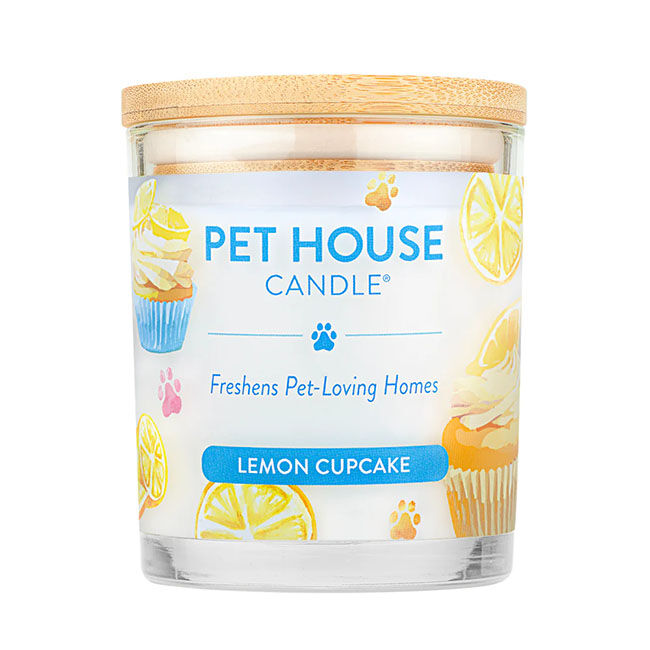Pet House Candle Jar - Lemon Cupcake image number null