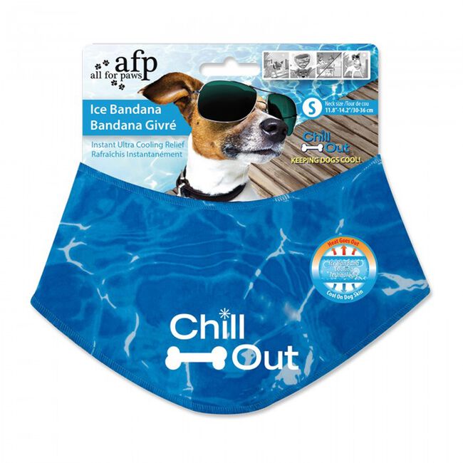 All For Paws Chill Out Dog Ice Bandana image number null