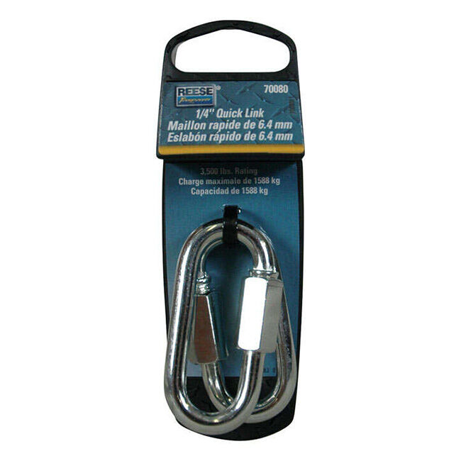 Reese Towpower 1/4" Quick Links - 2-Pack image number null