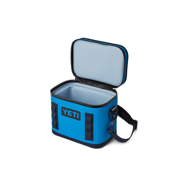 YETI Hopper Flip 8 Soft Cooler - Big Wave Blue image number null