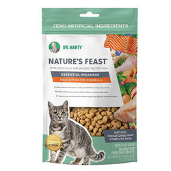 Dr. Marty Nature's Feast Essential Wellness Freeze-Dried Raw Cat Food - Fish & Poultry Recipe - 5.5 oz