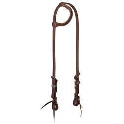 Weaver Equine Plains Indian Sliding Ear Working Headstall