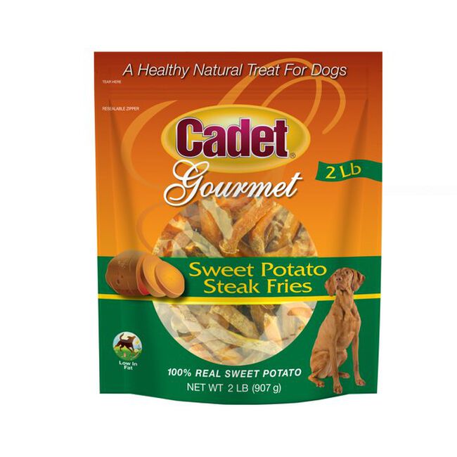 Cadet Sweet Potato Fries Dog Treats - 2 lb image number null