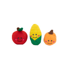 ZippyPaws Miniz 3-Pack - Fall Harvest