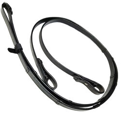G. Passier & Sohn Leather Reins with Leather Handgrips and Hook Studs