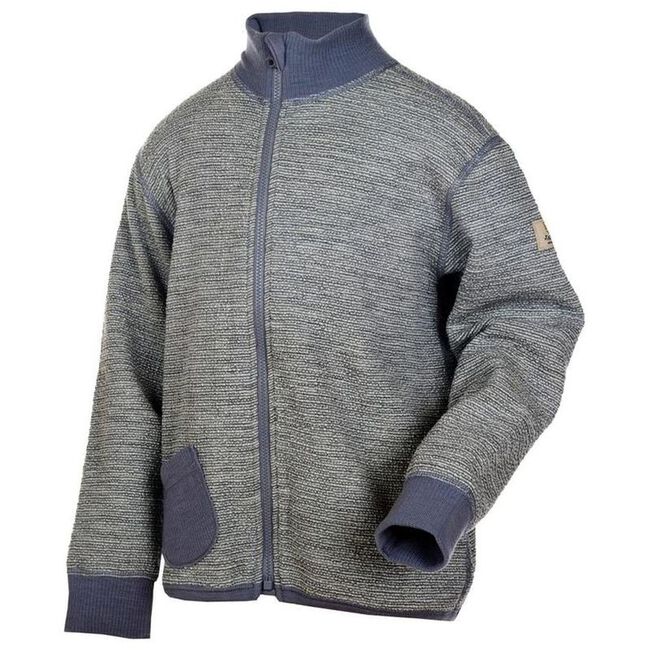 Janus Kids' Crinkle Wool Jacket - Grey image number null