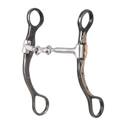 Classic Equine Short Shank Smooth Dogbone Bit