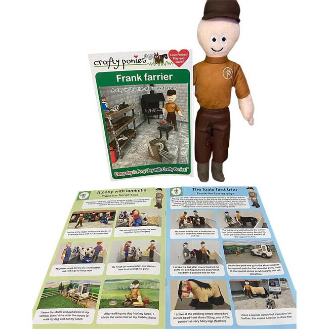 Crafty Ponies Frank the Farrier Doll with Instructional Booklet image number null