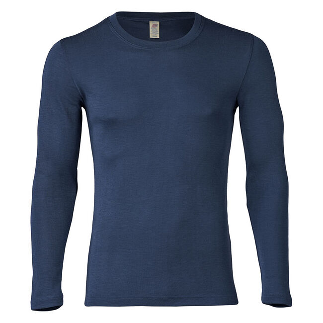 Engel Men's Wool/Silk Long Sleeve Shirt image number null