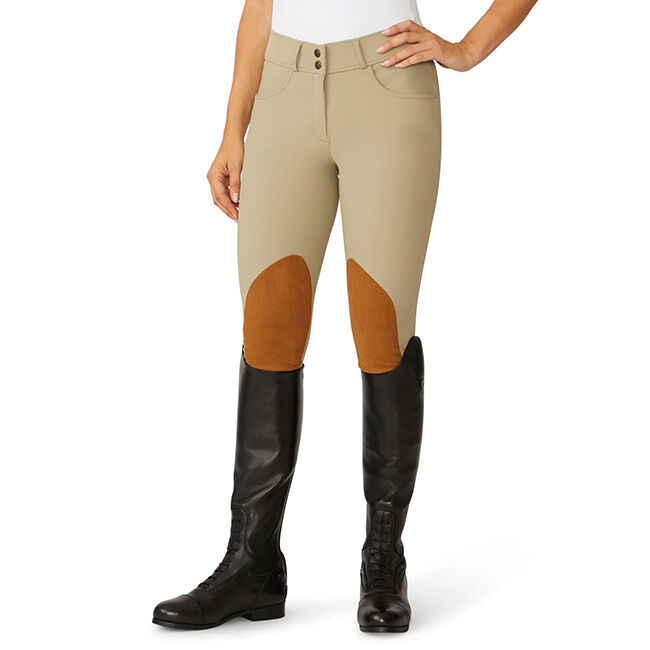 Ovation Bellissima II Suede Knee Patch Breech - Classic Beige image number null