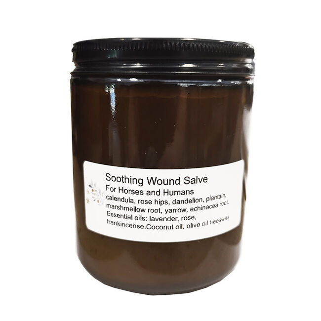 Damon Farm Herbals Soothing Wound Salve for Horses & Humans The
