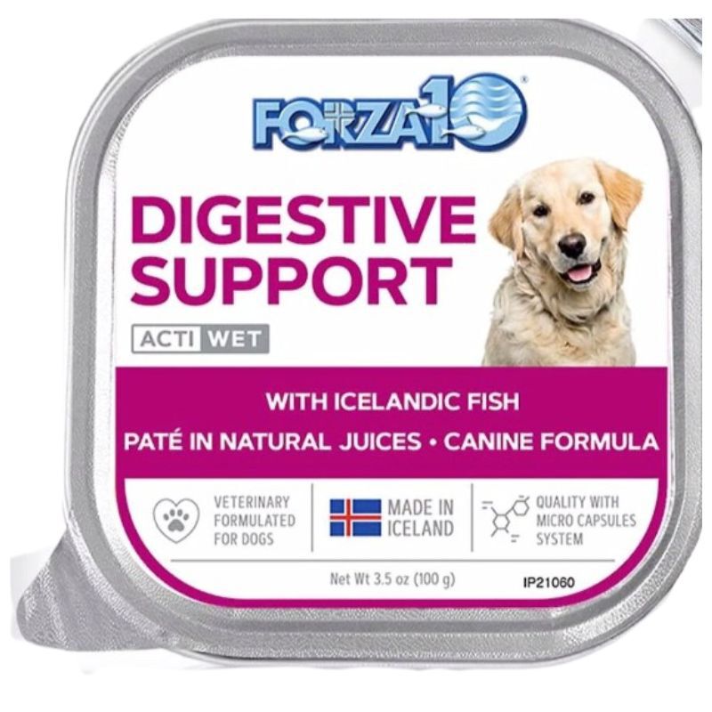 Forza10 Nutraceutic Actiwet Dog Food Digestive Support Diet Icelandic Fish Recipe 3.5 oz The Cheshire Horse