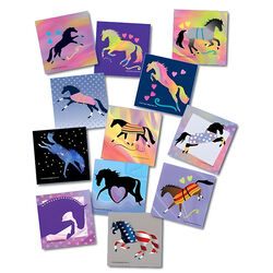 Horse Hollow Press Pretty Horse Mini Sticker Pack - Assorted Designs