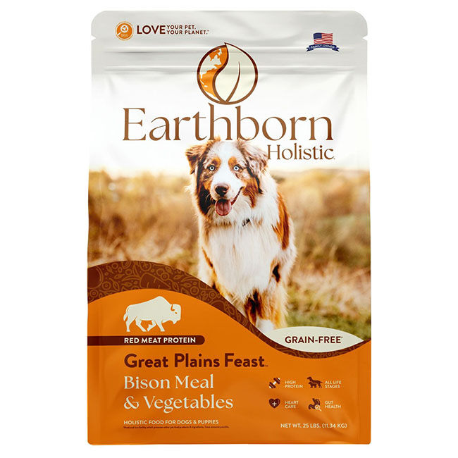 Earthborn Great Plains Feast Natural Grain Free Dry Dog Food image number null
