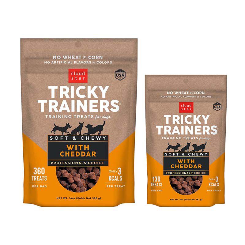 Cloud Star Tricky Trainers Chewy Dog Treats Cheddar The Cheshire Horse