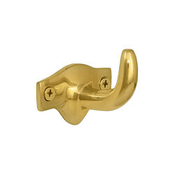 Horse Fare Brass Strap Hook - Brass