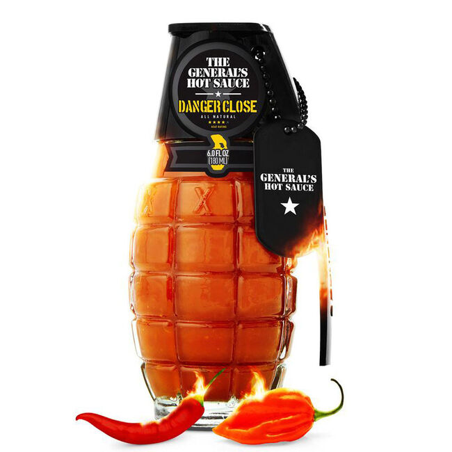 The General's Hot Sauce - Danger Close - 6 oz image number null
