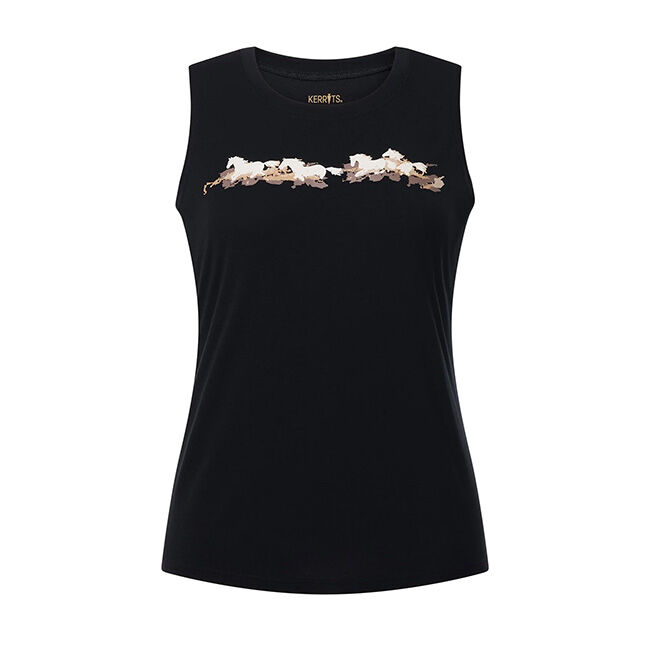 Kerrits Women's Horse Mirage Tank - Black image number null