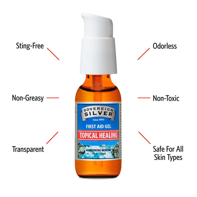 Sovereign Silver First Aid Gel image number null