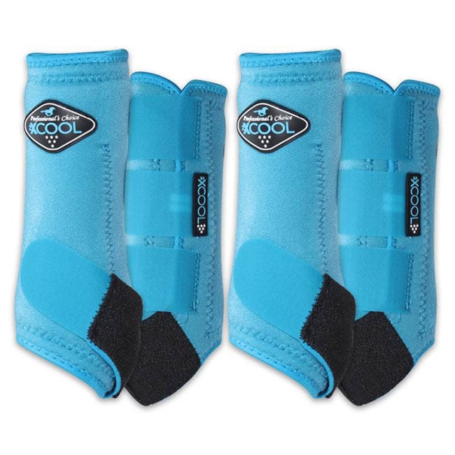 Professional's Choice 2XCool Sports Medicine Boots Value 4 Pack - Pacific Blue image number null